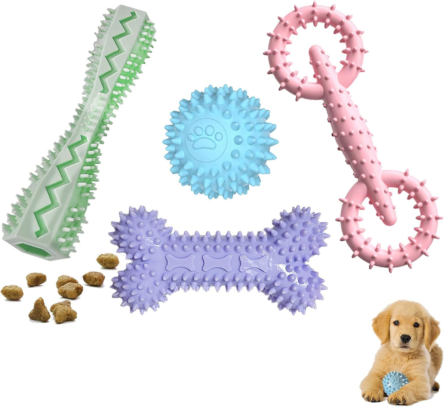  Shapes of Dog Chew Toys