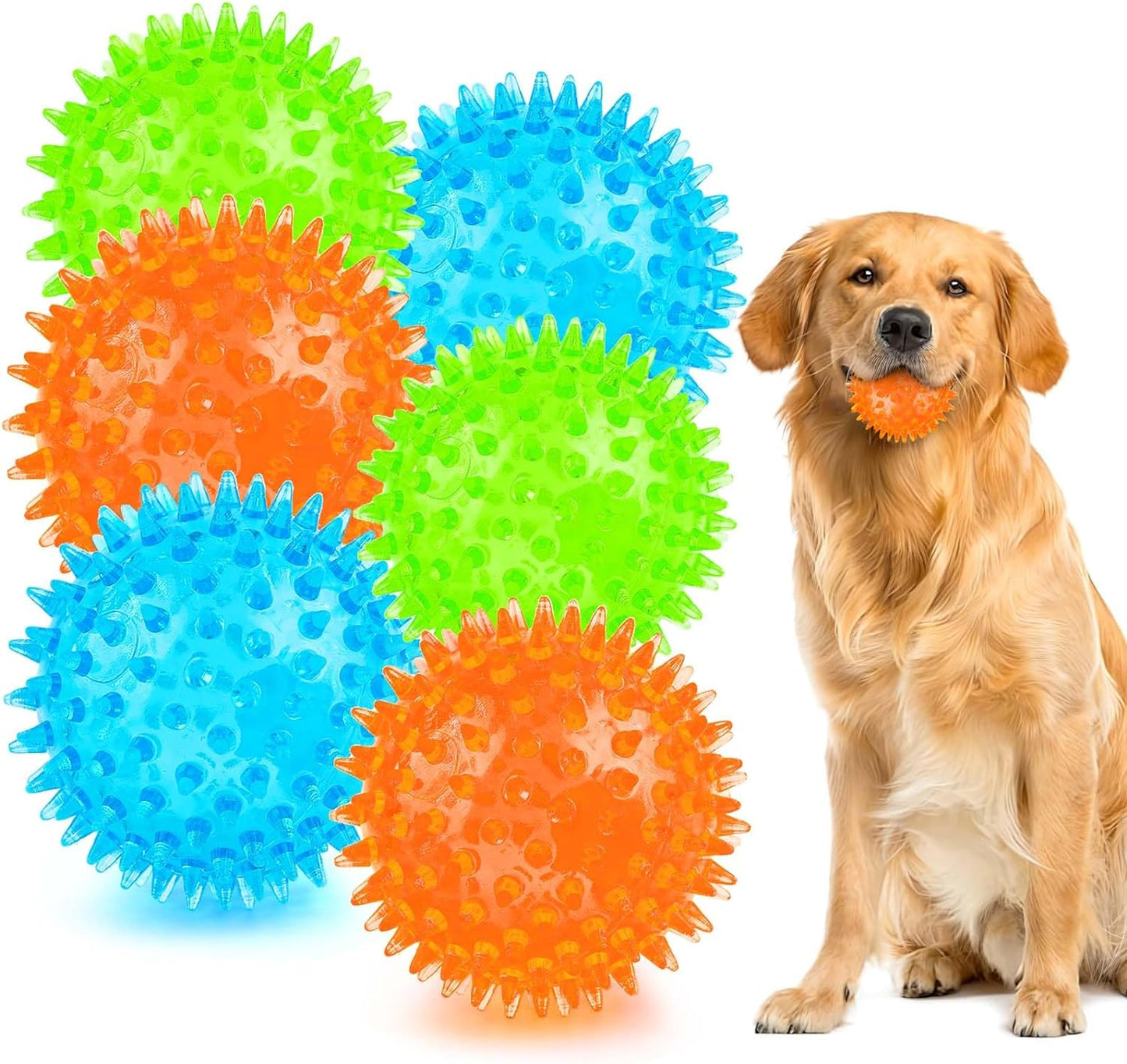 Squeaky Ball and Treat Toys