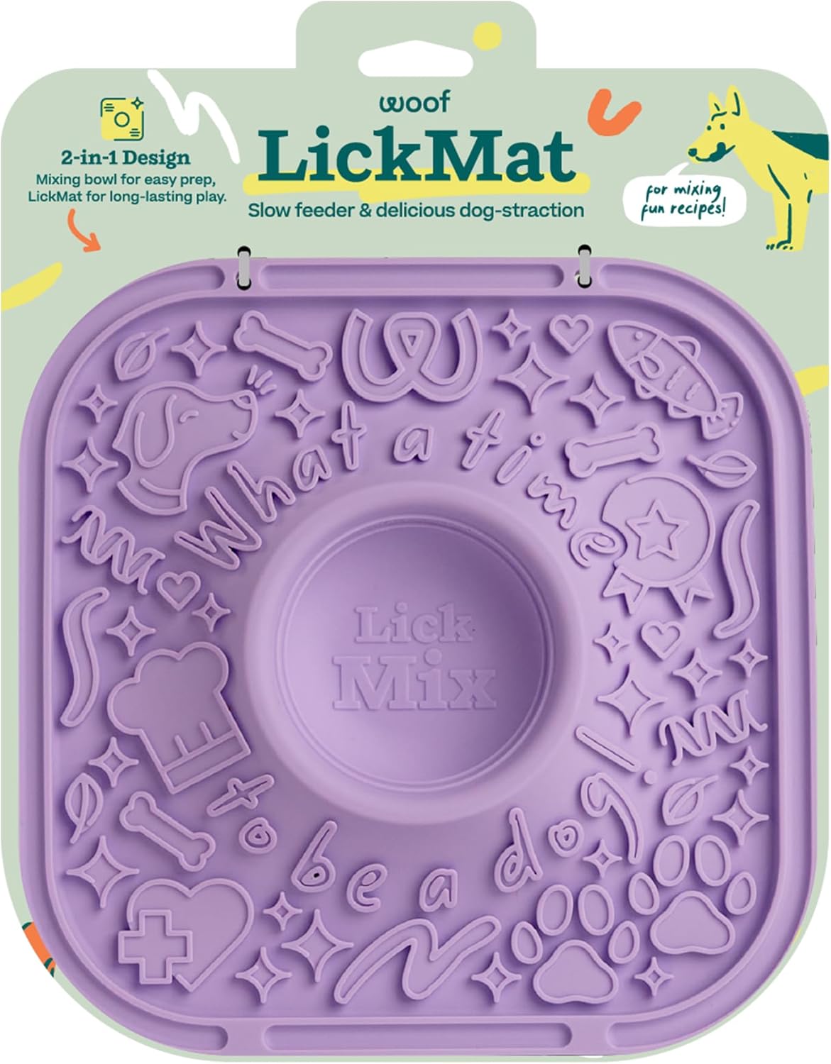 Slow-Feeding Enrichment Mat for Dogs