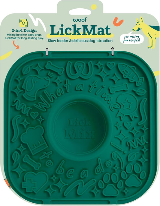 Slow-Feeding Enrichment Mat for Dogs